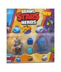 Brawl Stars 6 Karakterli Toplam 16 Parça Brawl Star Figürleri Seti