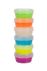 Karanlıkta Parlayan 6 Renkli Slime ile Eğlenceye Davetlisin!