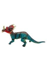 Detaylı Tasarım, Sesli Özellik: Büyük Boy 45cm. Styracosaurus Oyuncakla Eğlence Katlanıyor