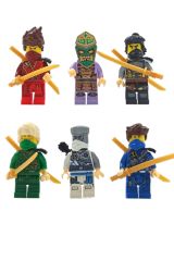 Legolarla Uyumlu Ninjago Macerası: 5cm Boyunda Efsanevi Figürler