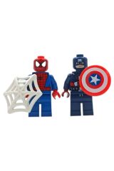 LEGO Tutkunlarını Heyecanlandıran Set: 5cm. Avengers 6lı Figür ve Aksesuarları Oyun Seti