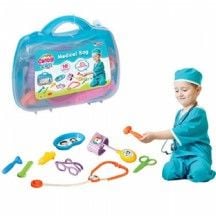 Çantalı Oyuncak Doktor Seti ile Minik Doktorlar Yetiştir!