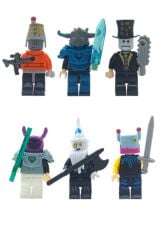 Robloxun Büyülü Dünyası Legolarla Buluşuyor: 6lı Roblox Figür Seti 5cm.