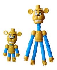 Five Nights Figürleri 4 Karakter Ayakları Kolları Uzayabilen Işıklı Freddys Karakterleri