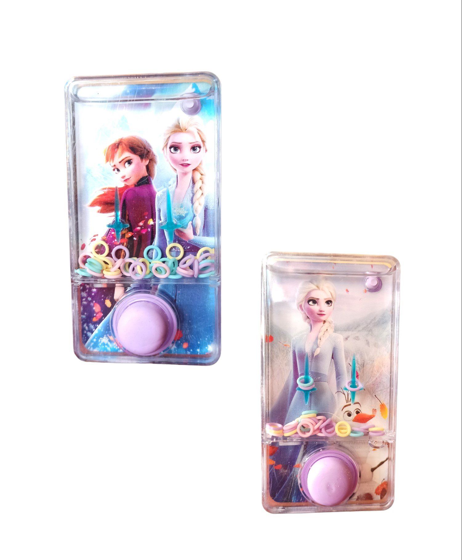 Oyuncak Frozen Temalı Suda Halka Geçirme Oyunu Su Atarisi Karlar Ülkesi Temalı 11x6cm.