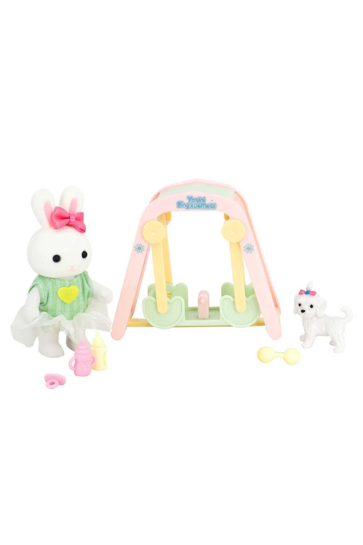 Bay Dreamy Mini Tavşan ve Salıncağı ile Oyun Zamanı Daha Eğlenceli!