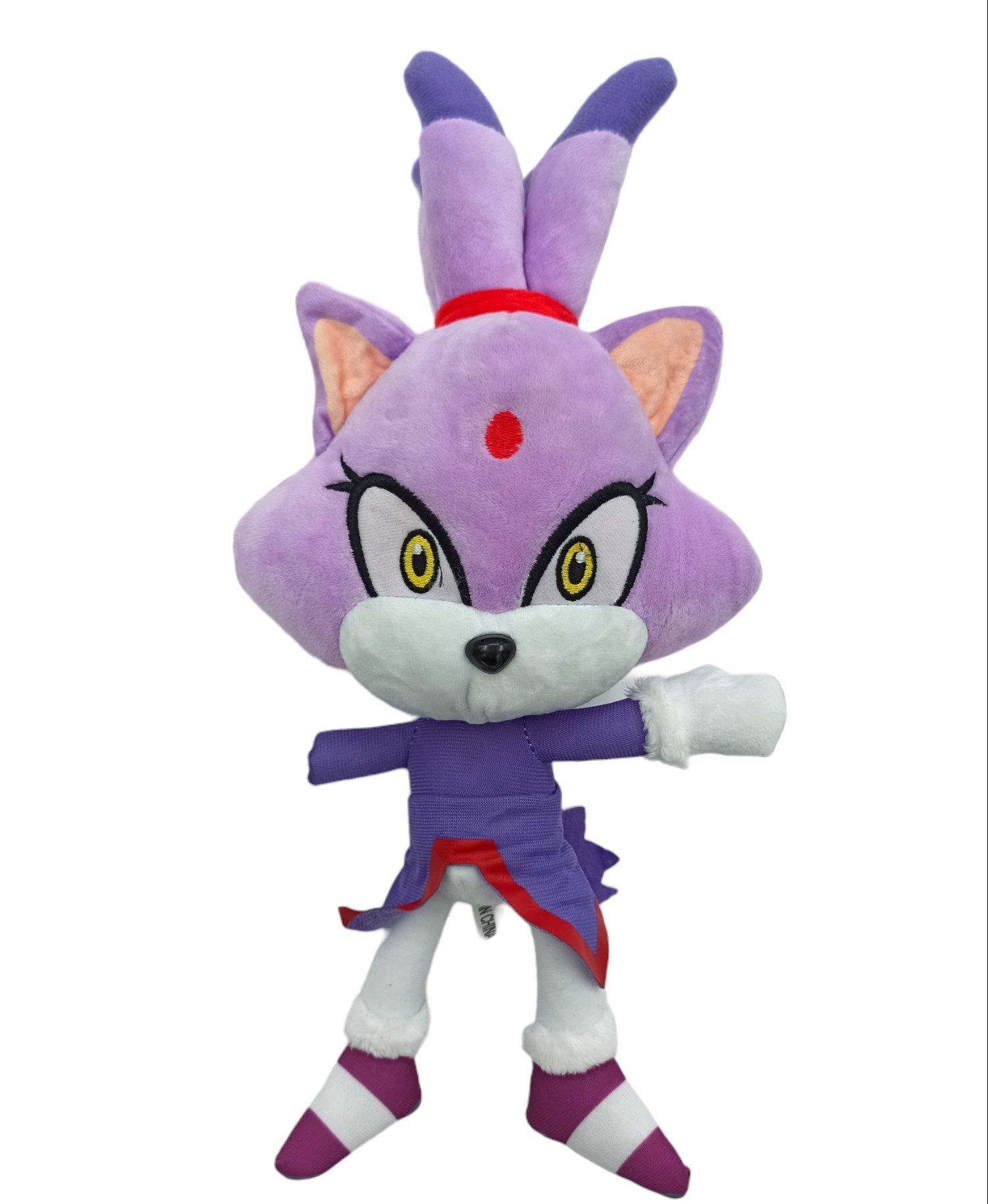 Sonic Hayranları İçin Özel 35cm. Boyunda Peluş Süper Sonic Blaze Figürü