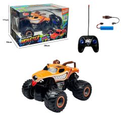 4x4 Uzaktan Kumandalı Monster Jeep Şarjlı Tam Fonksiyonlu