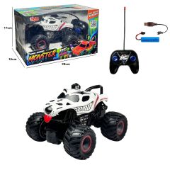 4x4 Uzaktan Kumandalı Monster Jeep Şarjlı Tam Fonksiyonlu