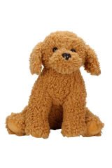 33 cm'lik Sevimli Dost: Peluş Poddle Köpek