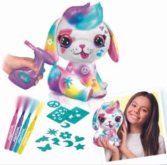 Airbrush Plush Puppy Chiot Perrito Spreyle Peluş Boyama ve Şekillendirme Seti