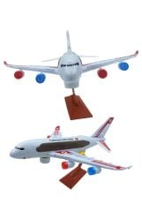 Turkish Airlines A330 Oyuncak Uçak Büyük Boy Sesli Işıklı Müzikli Uçak 40cm.