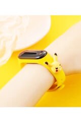 Pokemon Karakterli 3D Çocuk Saati Dijital Ekranlı Pikachu Çocuk Saati