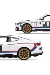 Gerçek Bir BMW Deneyimi RASTAR F/F BMW 3.0 CSL Işıklı 1:14 Ölçek