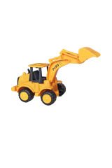 Oyuncak Iş Makinaları Seti Dozer, Kepçe, Mikser Ve Kamyon, Sürtmeli 4'lü Set