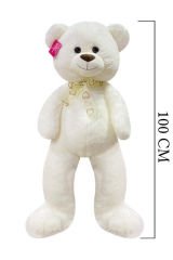 100 cm'lik Kocaman Sarılma: Peluş ve Welsoft Salaş Ayı