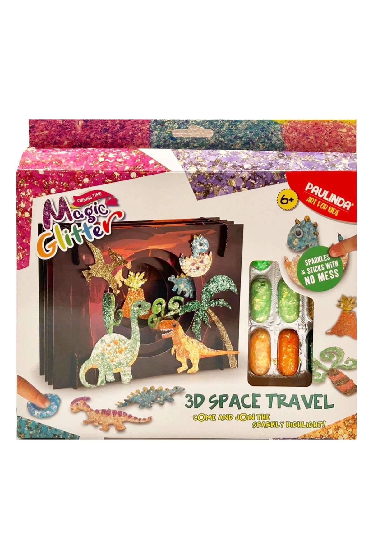 Kendi Galaksinizi Oluşturun! Magic Glitter 3D Hobi Seti