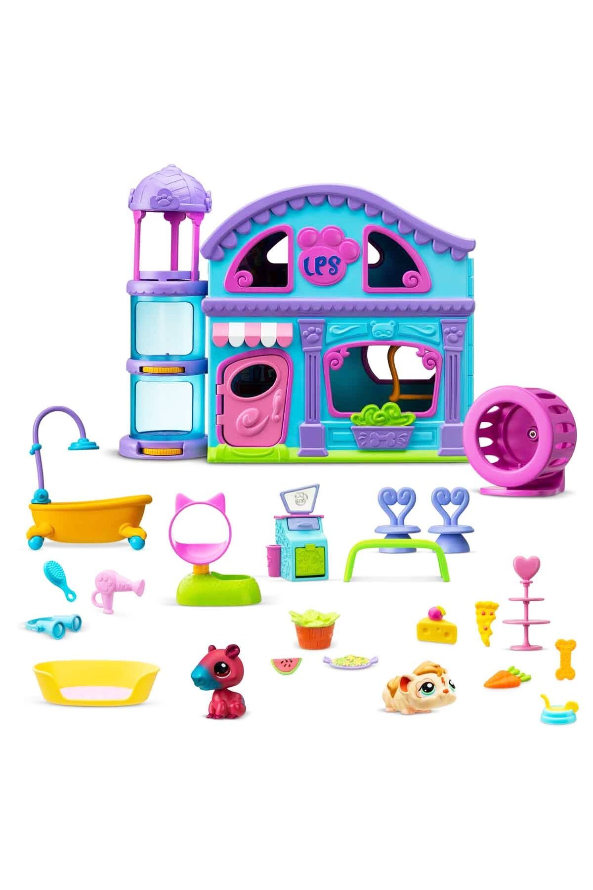 Littlest Pet Shop 20'den Fazla Aksesuarla Yeni Miniş Evi Macerası!