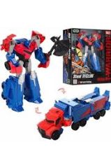 Oyuncak Optimus Prime Oyuncak Metal Gövde Robot Olan Araba