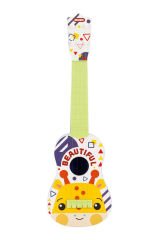 Küçük Müzisyenlere Özel! Hayvan Desenli Ukulele Gitar 55 cm