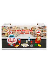 Minik Marketçiler için Işıklı ve Sesli Oyuncak Yazar Kasa Seti!