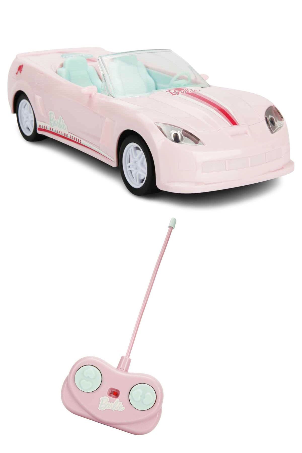 Barbie ile Sonsuz Eğlence! Işıklı Uzaktan Kumandalı Rüya Arabası!