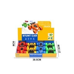 Sürprizlerle Dolu Sürtmeli Akrobatik Oyuncak Yarış Arabası! Stund Car ile Eğlenceye Hazır Ol