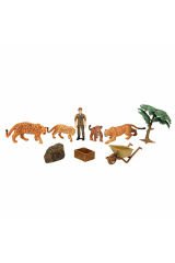 Aslan, Leopar, Goril ve Daha Fazlası! Wild Life Çiftlik Seti