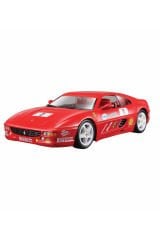 Hem Oyuncak Hem Koleksiyon: 1:24 Ferrari F355 Challenge Metal Araba