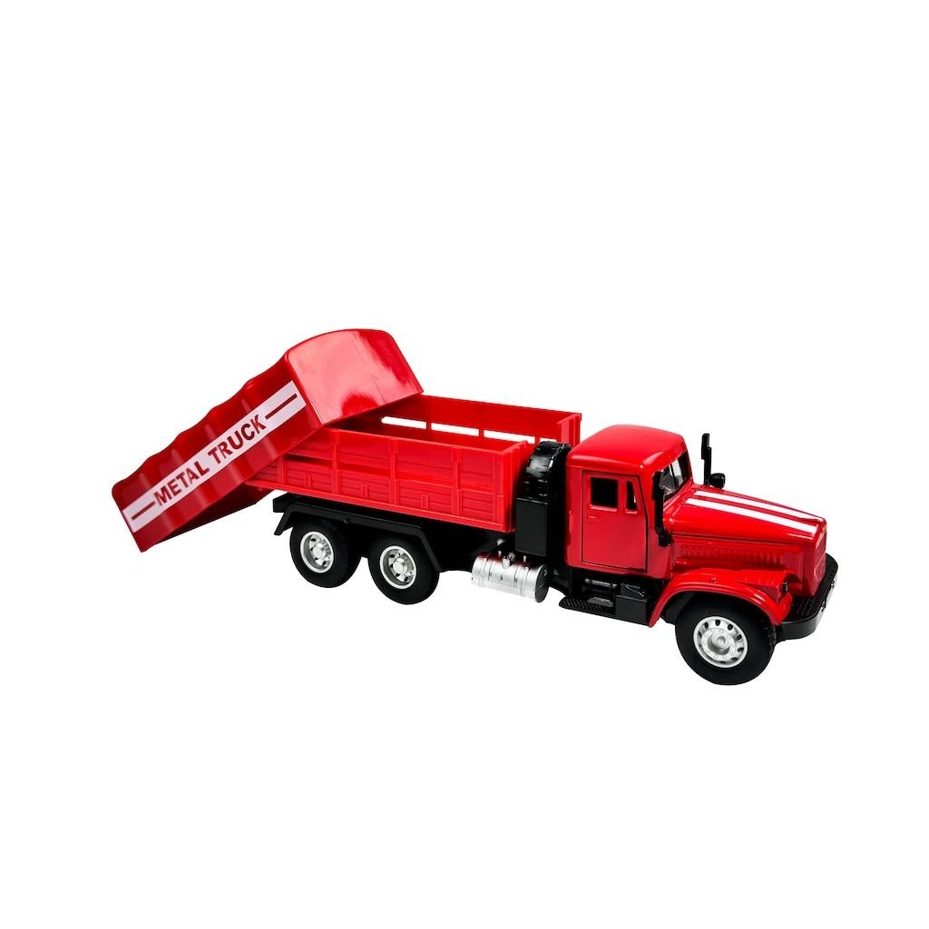 Çek Bırak 1:50 Ölçekli Oyuncak Damperli Kamyon Metal Oyuncak Kamyon 20cm.
