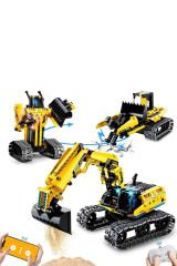 3in1 Uzaktan Kumandalı Ekskavatör & Robot 430 Parça