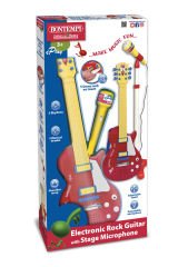 Minik Müzisyenlerin Yeni Müzik Aleti: Ayaklı Mikrofonlu Elektronik Gitar!