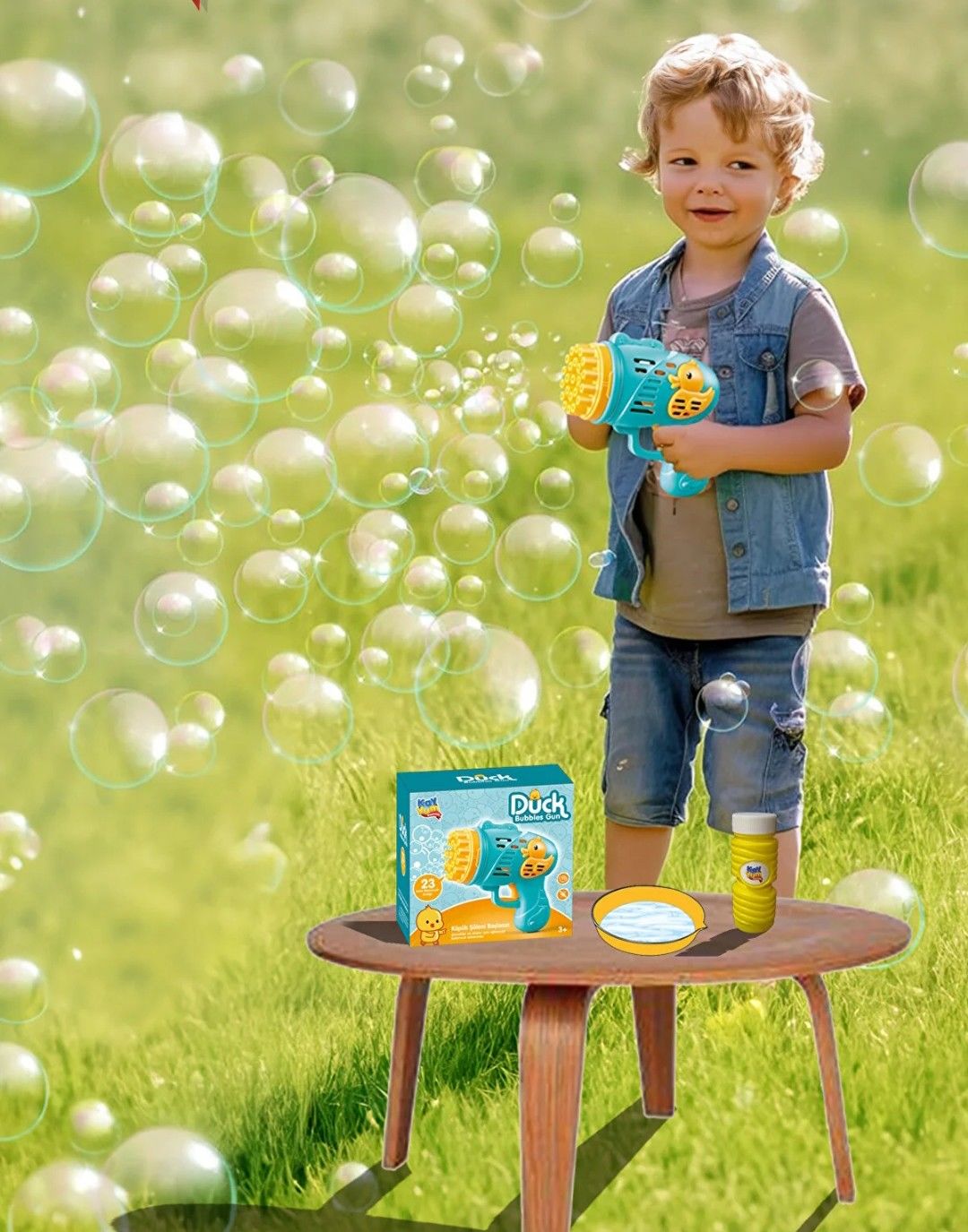 Yaz Eğlencesi Zirvede! Pilli Köpük Tabancası ile Eğlence Sınır Tanımasın!