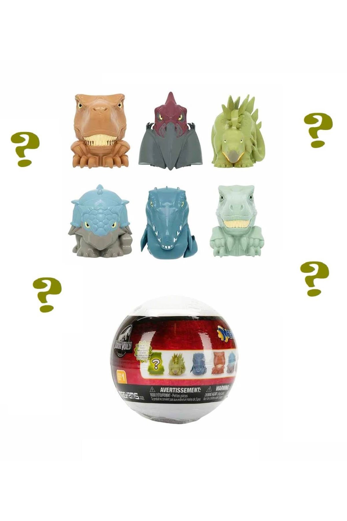 Lisanslı Jurassic World Mashems Figürleri ile Dinozorlarla Maceraya Atılın!