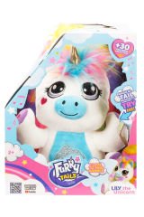 Unutulmaz Bir Oyun Deneyimi için Lily Sesli ve Işıklı Unicorn Peluş