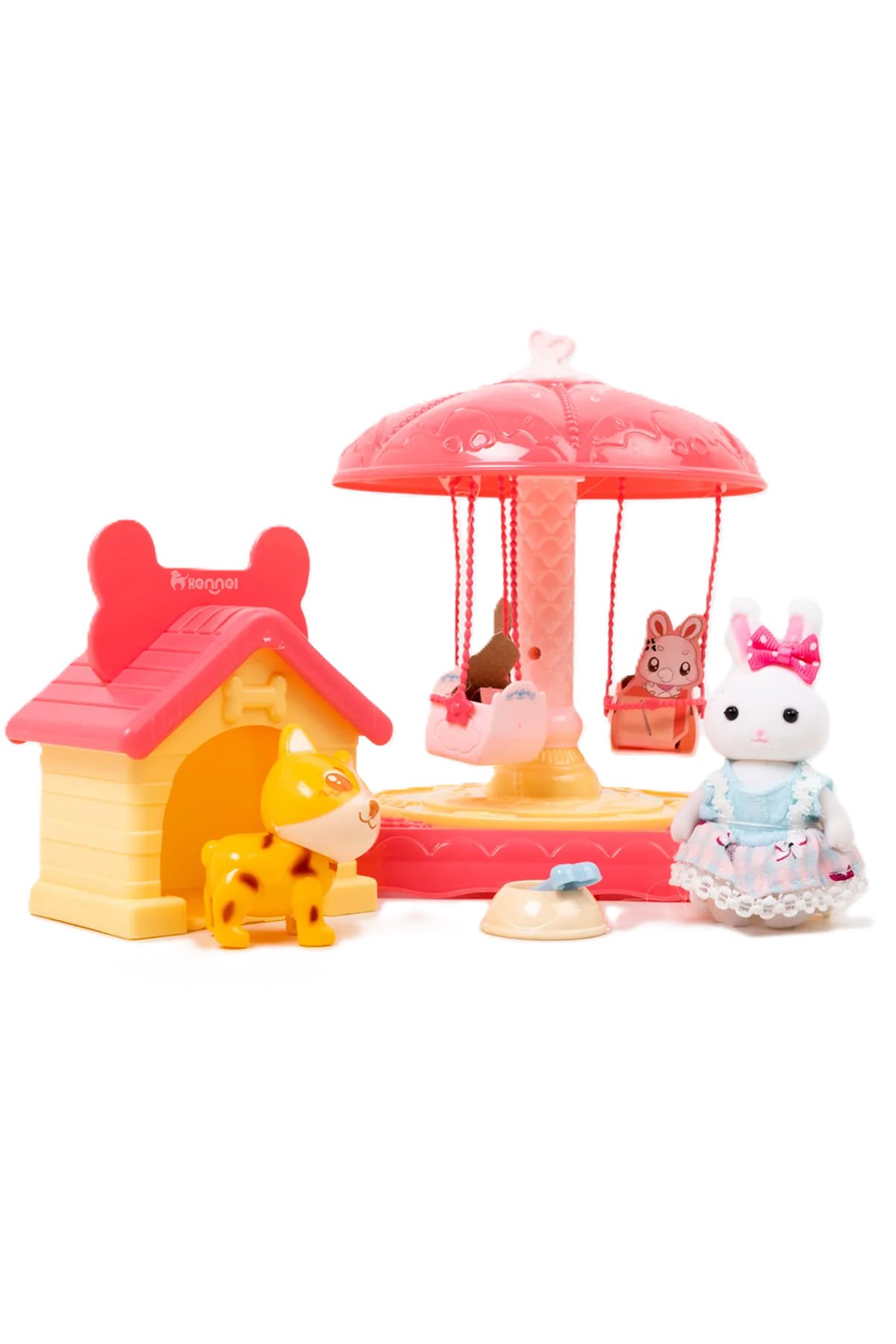 Dönen Salıncak ile Eğlence Garanti: Bay Dreamy Tavşam Ailesi