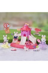 Kaydıraklı Eğlence: Bay Dreamy Tavşan Ailesi Parkı Seti