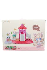 Kaydıraklı Eğlence: Bay Dreamy Tavşan Ailesi Parkı Seti
