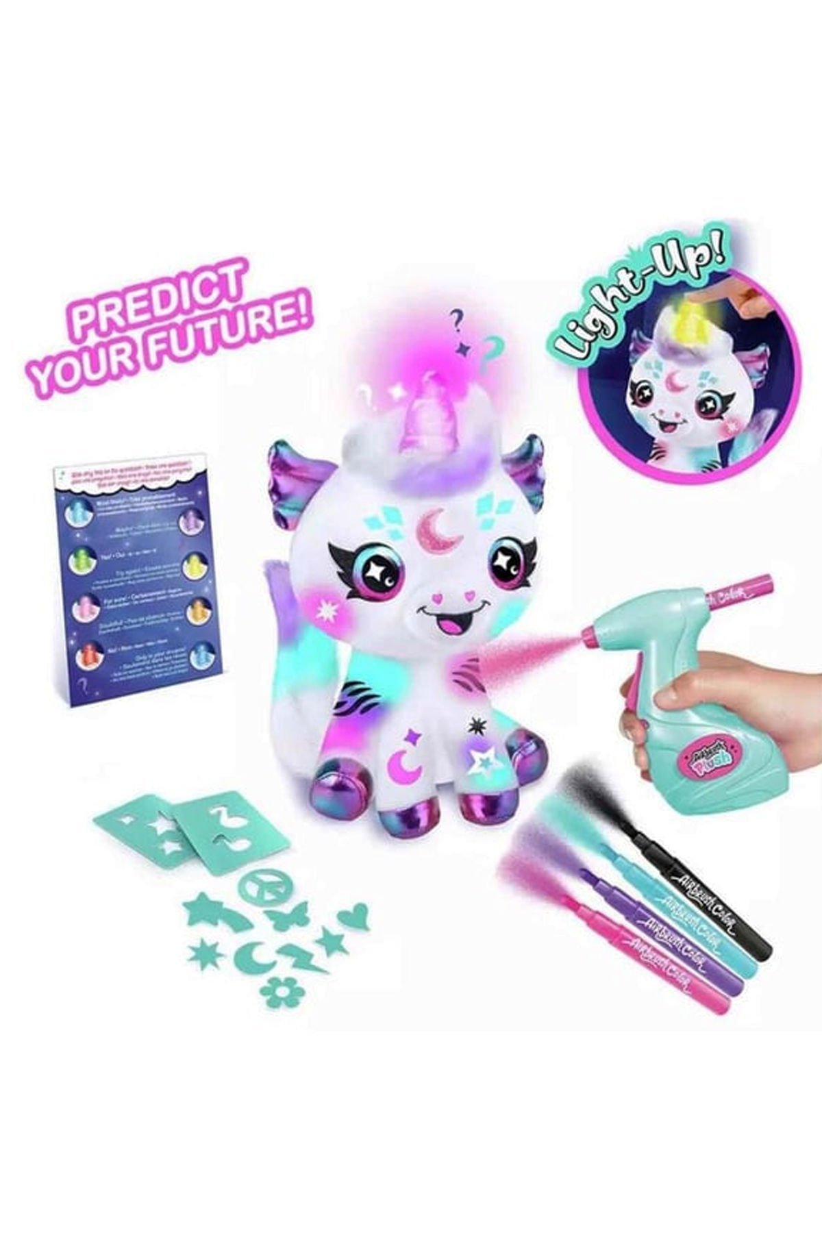 Airbrush Plush Cosmic Unicorn: Sonsuz Tasarım Olanakları Seni Bekliyor!
