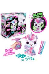 Kendi Unicorn'unu Tasarla: Karanlıkta Parlayan Sihirli Airbrush Peluş