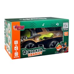 Işıklı, Müzikli, Hareketli, Hareket Sensörlü Dinozor Araba ile Maceraya Hazır Olun!