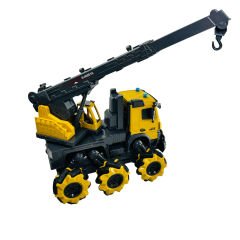 Uzaktan Kumandalı Full Fonksiyon 2.4G Kamyon Bom Vinç 1:14 Ölçek İnşaat Sahasının Patronu Siz Olun!