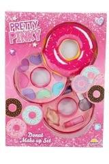 En Tatlı Makyaj Seti: Donut Şekilli 2 Katlı Makyaj Güzellik Seti
