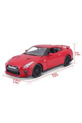 2017 Nissan GT-R 1:24 Model Araba: Hız Tutkunlarının Gözdesi