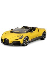 Bugatti Mistral Sarı 1:18 Model Araba: Hızın ve Zarafetin Buluşması!