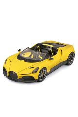 Bugatti Mistral Sarı 1:18 Model Araba: Hızın ve Zarafetin Buluşması!
