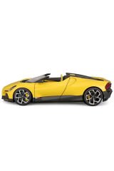 Bugatti Mistral Sarı 1:18 Model Araba: Hızın ve Zarafetin Buluşması!