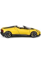 Bugatti Mistral Sarı 1:18 Model Araba: Hızın ve Zarafetin Buluşması!