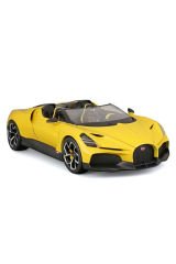 Bugatti Mistral Sarı 1:18 Model Araba: Hızın ve Zarafetin Buluşması!