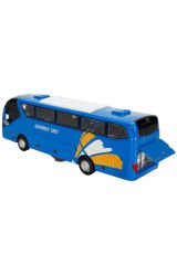 Sesli ve Işıklı Die Cast Çek Bırak Otobüs 19 cm: Şehrin Neşesi Minyatürde!